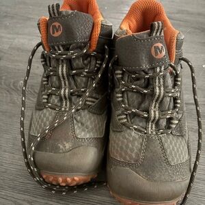 Merrell Kids Boots - Gray and Orange